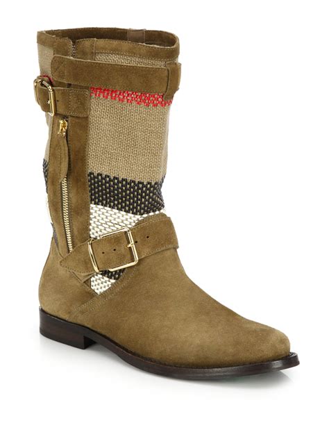 burberry moto boots|burberry boots for women.